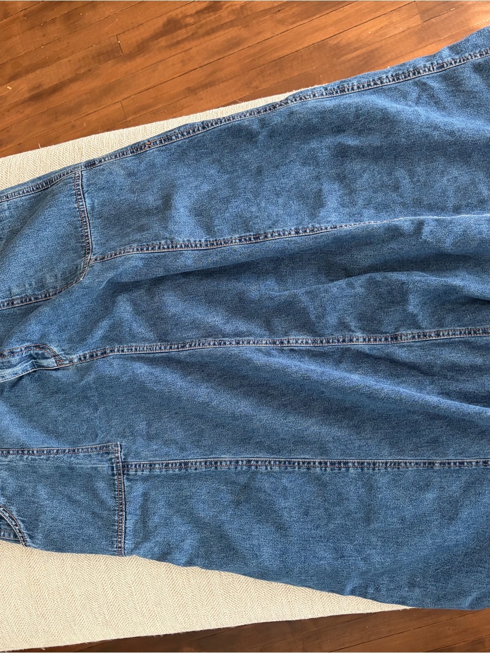 Northern Reflections Women's Relaxed Blue Denim Skirt